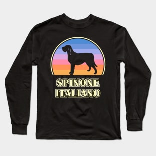 Spinone Italiano Vintage Sunset Dog Long Sleeve T-Shirt